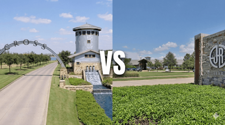 Cross creek ranch enterance next to Jordan Ranch enterance in Fulshear